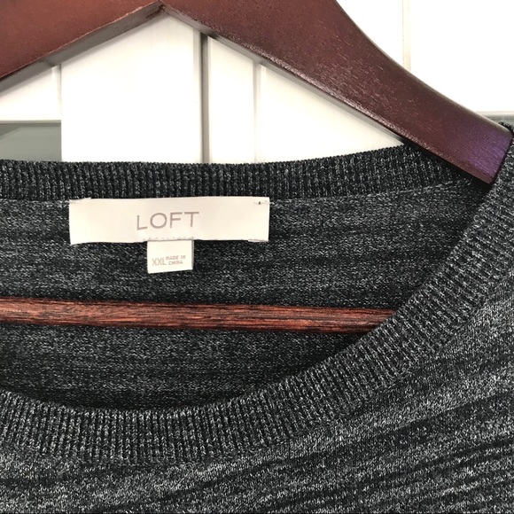 LOFT Sweaters - Loft Faux Wrap Cotton Sweater